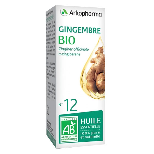 Arkopharma Huile Essentielle De Gingembre Bio Ml Prix