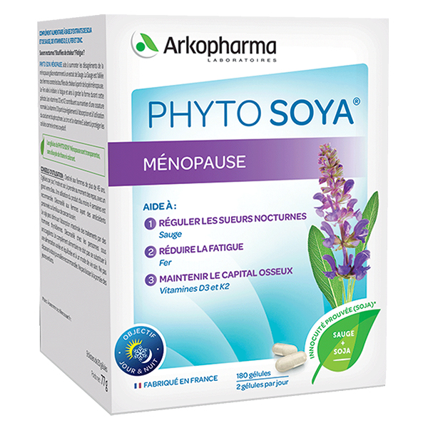 Arkopharma Phyto Soya Ménopause 180 gélules Prix