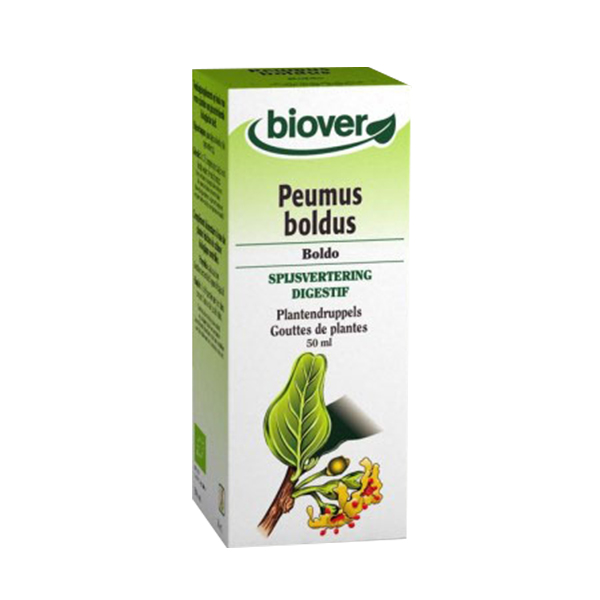 Biover Gouttes De Plantes Peumus Boldus Boldo Digestif 50ml Prix