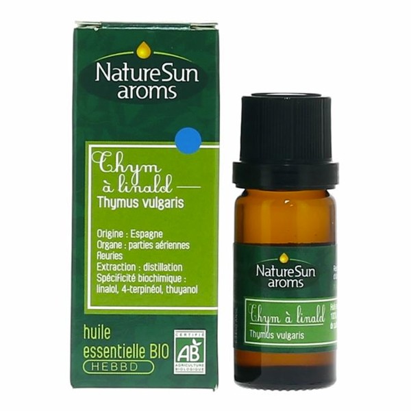 Naturesun Aroms Huile Essentielle Bio Thym Linalol Ml Pas Cher