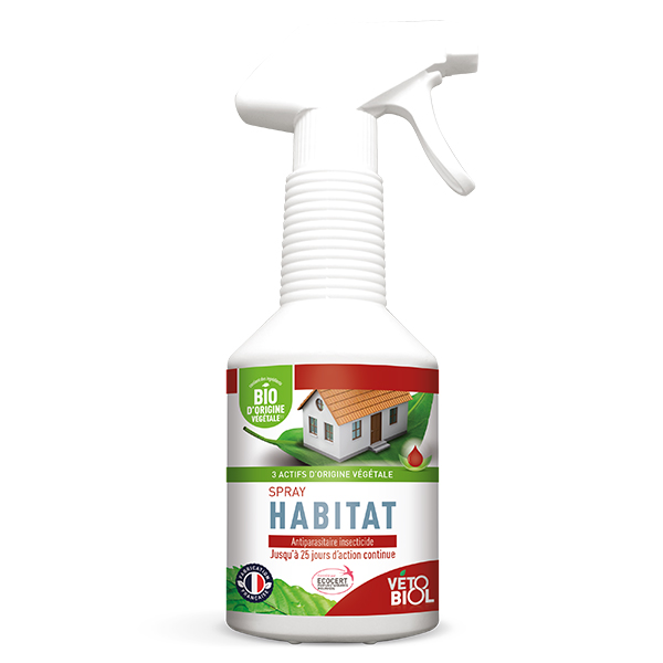 Comparer les prix de Biovetol - Antiparasitaire - Spray Habitat Bio - 500 ml