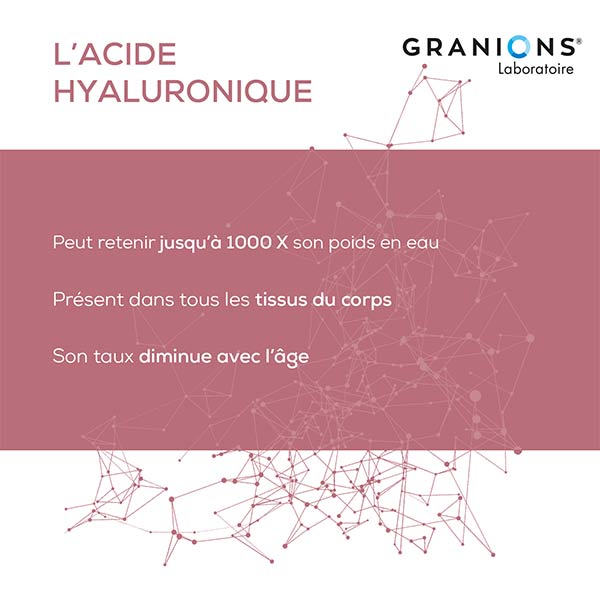 Granions Acide Hyaluronique 210mg 60 Gélules Pas Cher