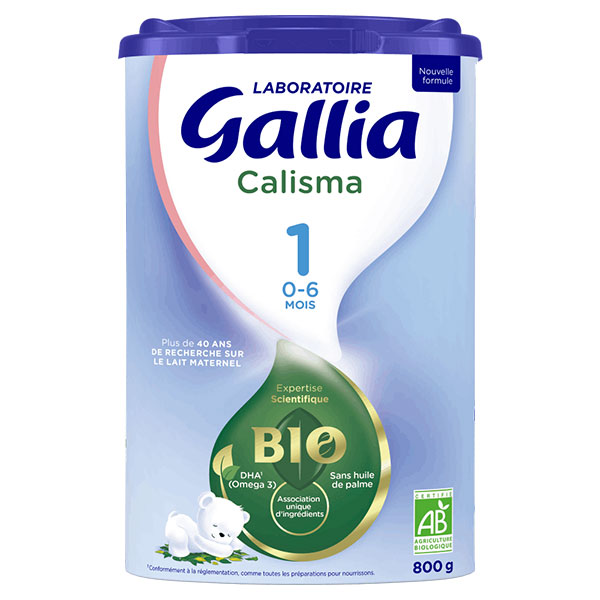 Gallia Calisma Bio 1er Age 800g - Prix
