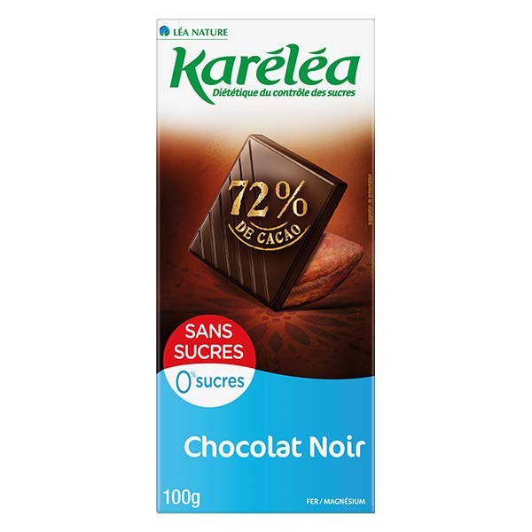 Vente Tablette de Chocolat Blanc - Sans sucres - Léa Nature