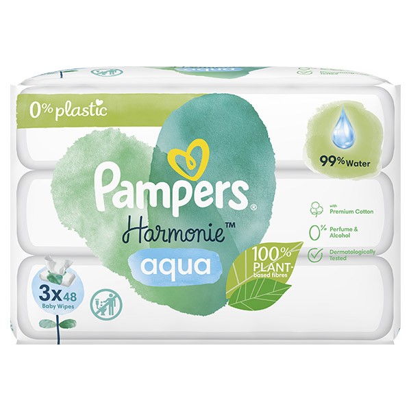 Lingette pampers 0% plastique - Pampers