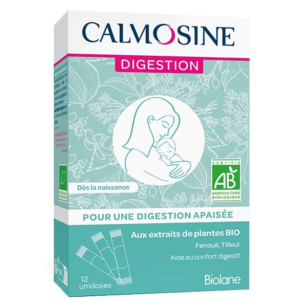 Calmosine Digestion Apaisée Fenouil & Tilleul 12 monodoses x 5ml - Pharma  Online