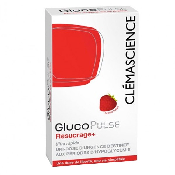 Glucopulse Resucrage+ 5 sachets unidoses x 10ml Pas cher