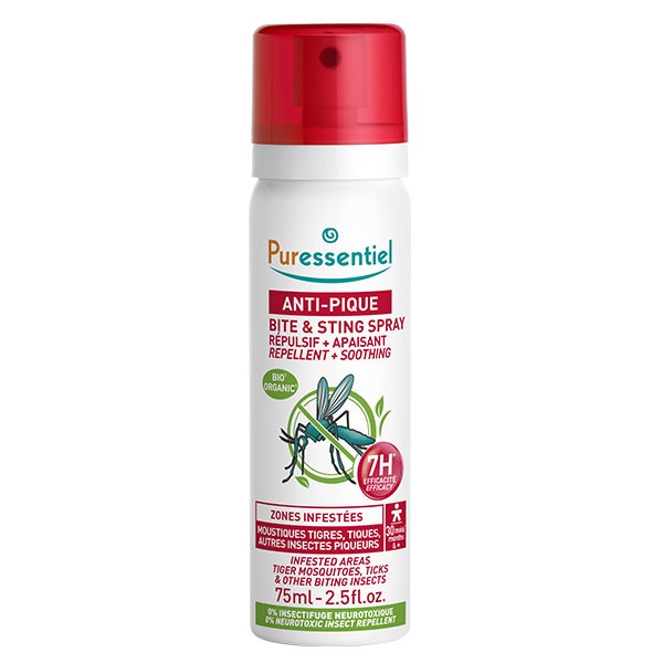 Spray Anti-Moustiques 75ml, Maison - Plantes & Parfums