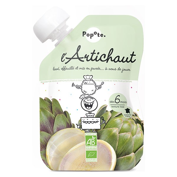 Popote Les Légumes Gourde Maïs +6m Bio 120g