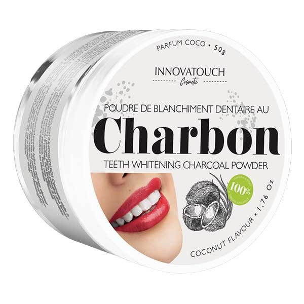 Innovatouch Poudre de blanchiement dentaire au charbon parfum Coco