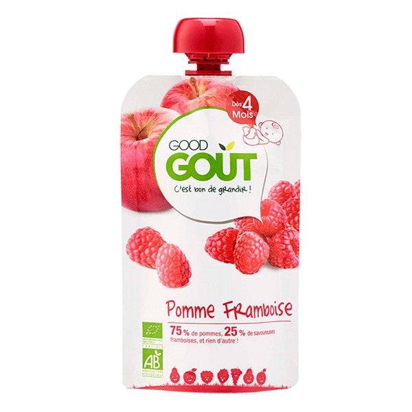 Promo Good gout gourde compote de fruits chez Carrefour Market