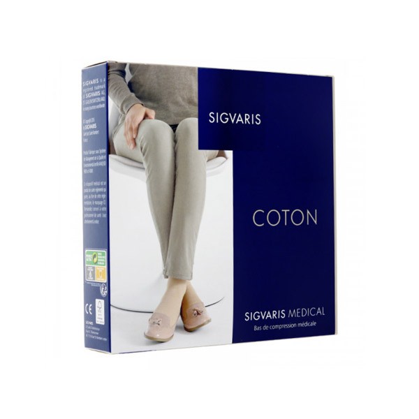 Bas de contention Homme Essentiel Coton classe 2 par Sigvaris