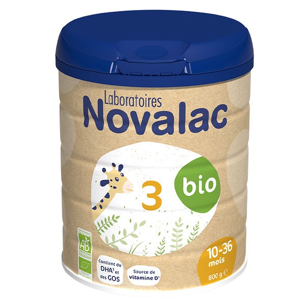 Novalac 3 Croissance 1-3 Ans 800 g
