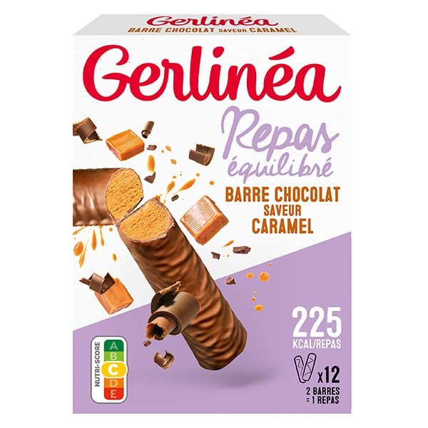Gerlinéa - Milk-Shake Minceur - Substitut de Repas Complet et Rapid