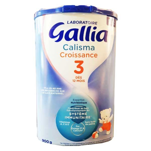 Lait Gallia croissance 3 ème âge - Gallia