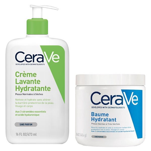 Baume Hydratant - Visage et Corps Peaux Sèches à très Sèches pot, 454 ml