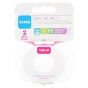 Bouts de sein Medela Contact - Sans BPA, silicone souple ultra-fin, lot de  2, 16mm, taille