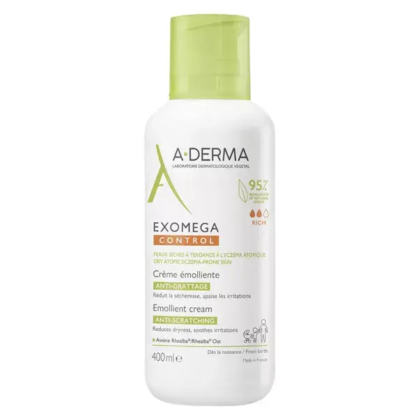 A-Derma Exomega Control Crème Émolliente Anti-Grattage