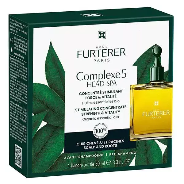 René Furterer Complexe 5 Head Spa Concentré Végétal Stimulant 50ml