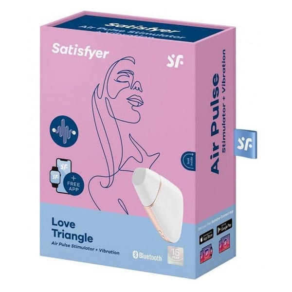 Satisfyer Love Triangle Blanc