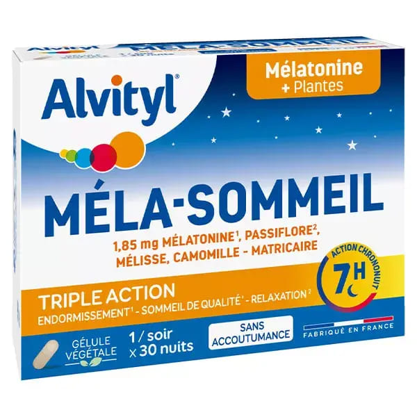 Alvityl Méla-Sommeil 30 gélules