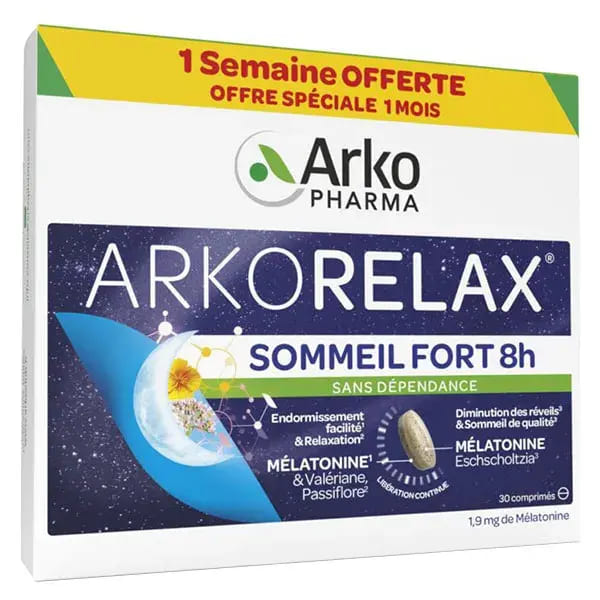 Arkopharma Arkorelax Sommeil Fort 8