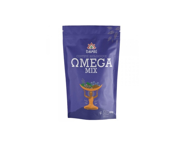 Iswari Omega 3 Mix Graines de Lin & Graines de Chia en Poudre Bio 250g