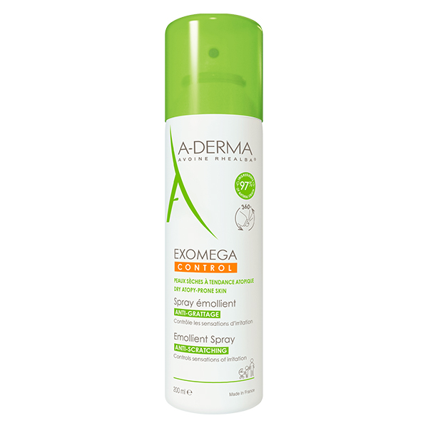 A-Derma Exomega Control Spray Émollient Anti-Grattage 200ml