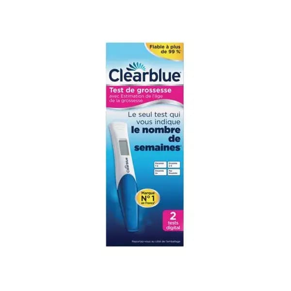 test de grossesse clear blue