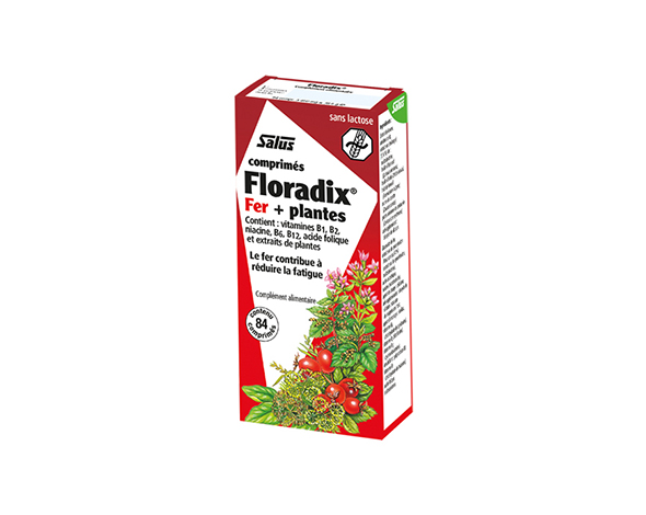 Salus Floradix Fer + Plantes 84 comprimés