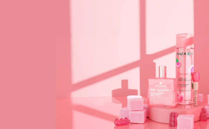 Happy in pink : pour une beauté éclatante. on Nuxe